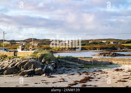 Le littoral du comté de Rosbeg Donegal, Irlande. Banque D'Images