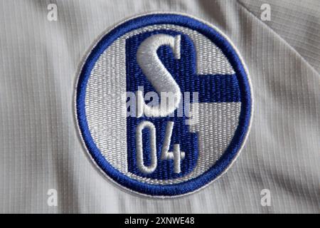 Logo/emblème/badge FC Schalke 04 Banque D'Images