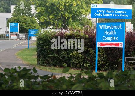 Willowbrook Health Complex, Corby, Angleterre. Banque D'Images