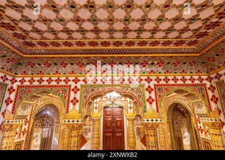 Shoba Niwas, Palais de la ville, Jaipur, Rajasthan, Inde, Asie du Sud, Asie Copyright : NeilxFarrin 1126-2299 Banque D'Images