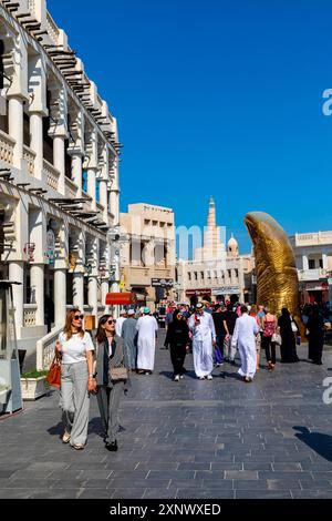 Souq Waqif, Doha, Qatar, moyen-Orient Copyright : NeilxFarrin 1126-2343 usage éditorial exclusif Banque D'Images