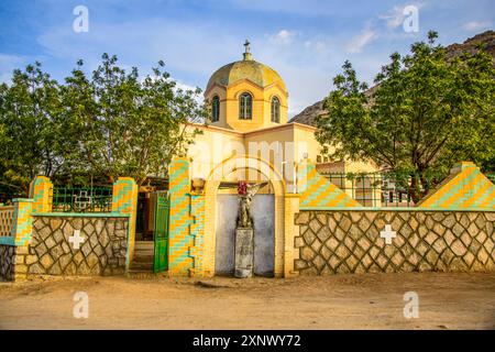 Michael Catholic Church, Keren, Eritrea, Africa Copyright : MichaelxRunkel 1184-11994 Banque D'Images