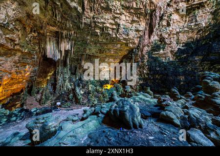 Grottes de Castellana (grotte de Castellana), Pouilles, Italie, Europe Banque D'Images