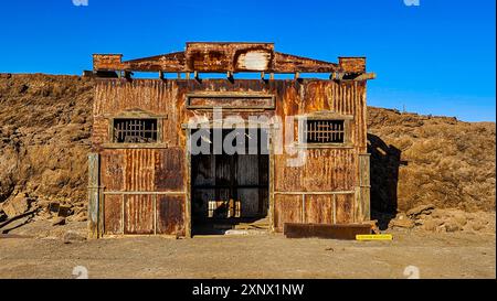 Salpêtre de Humberstone, site du patrimoine mondial de l'UNESCO, nord d'Atacama, Chili, Amérique du Sud Banque D'Images