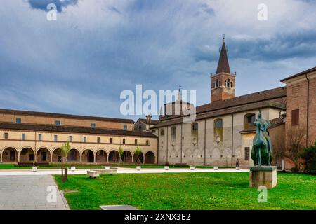 Abbazia di San Benedetto in Polirone, Mantova, Lombardie, Italie, Europe Banque D'Images