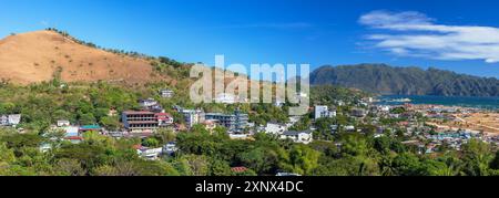 Coron Town, Coron, Palawan, Philippines, Asie du Sud-est, Asie Banque D'Images