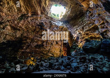 Grottes de Castellana Grotte de Castellana, Pouilles, Italie, Europe Copyright : MichaelxRunkel 1184-12359 Banque D'Images