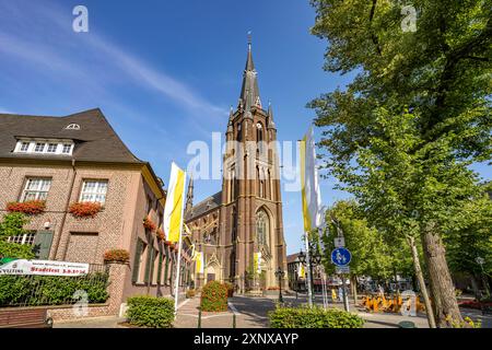 Marienbasilika Die Wallfahrtskirche Marienbasilika in Kevelaer, Niederrhein, Nordrhein-Westfalen, Deutschland, Europa la Basilique notre-Dame de Cons Banque D'Images