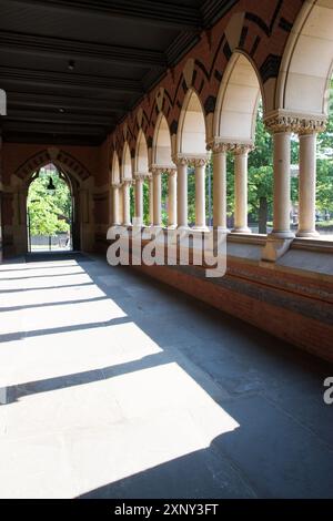 Walker Porch dans Memorial Hall, Cambridge, AM Banque D'Images