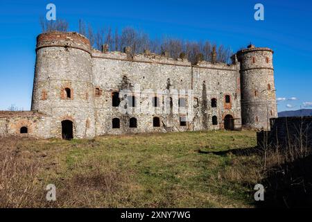 Forte Sperone, une des fortifications sur les collines autour de Gênes, en Italie Banque D'Images