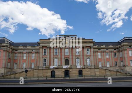 Le Palais de la ville à Potsdam, Brandebourg, Allemagne Banque D'Images