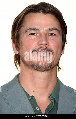 Roma, Latium. 02 août 2024. Rome (Italie), 02 août 2024, l'acteur et producteur américain Josh Daniel Hartnett sur le tapis rouge du film Trap à la terrasse Barberini. Rome (Italie), 02 août 2024 crédit : massimo insabato/Alamy Live News Banque D'Images