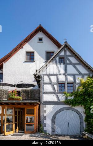 Bâtiment historique à colombages, Chartreuse d'Ittingen, Warth-Weiningen près de Frauenfeld, Canton Thurgau, Suisse Banque D'Images