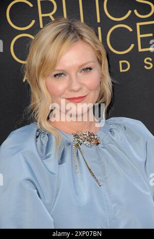 Kirsten Dunst lors de la 27e édition des Critics Choice Awards qui s'est tenue au Fairmont Century Plaza à Los Angeles, États-Unis, le 13 mars 2022 Banque D'Images