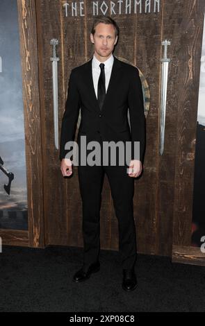 Alexander Skarsgard à la première de 'The Northman' à Los Angeles au TCL Chinese Theatre à Hollywood, États-Unis, le 18 avril 2022 Banque D'Images