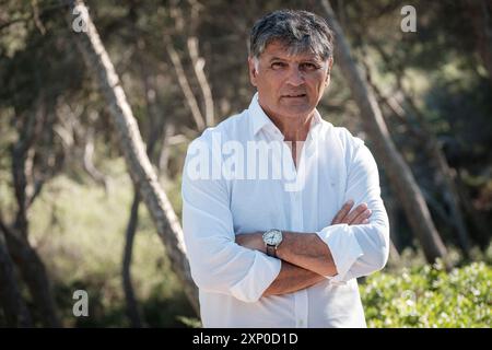 Toni Nadal, (Manacor, 22 février 1961) entraîneur espagnol et entraîneur physique d'entraîneur de tennis depuis le début de sa carrière jusqu'en 2017, par Rafael Banque D'Images