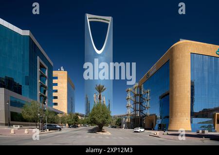 Kingdom Tower Riyad Arabie Saoudite Banque D'Images