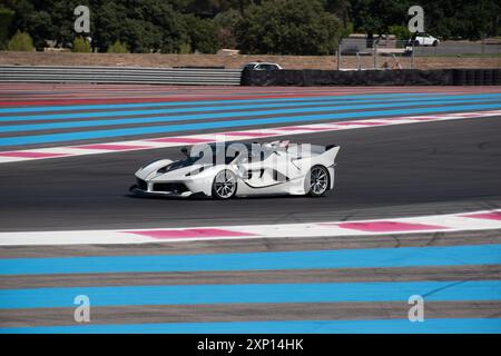 Ferrari Corse Clienti, circuit Paul Ricard, 2024 Banque D'Images