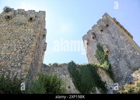 Monastère de Manasija près de Despotovac, Serbie Banque D'Images