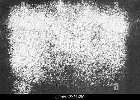 Peinture abstraite à l'encre gris foncé comme arrière-plan, vue de dessus Banque D'Images