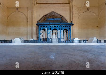 06 04 2008 Vintage Old Islamik architecture GOL-GUMBAZ est le sépulcre contenant les tombes du Muhommad Adil Shah Vijayapura (anciennement Bijapur), Karn Banque D'Images