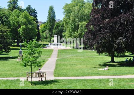 Christchurch Park Ipswich Suffolk Angleterre Royaume-Uni Banque D'Images