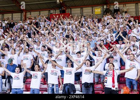 Bristol, Royaume-Uni. 03 août 2024. BRISTOL - 08-08-2024. Stade Aston Gate. Eredivisie voetball. Bristol City FC - Willem II (amical). Crédit : Pro Shots/Alamy Live News Banque D'Images