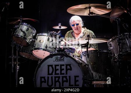 Deep Purple en concert en Norvège le 2 août 2024 Banque D'Images