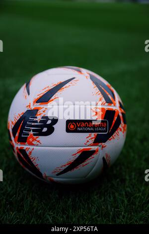 Vanarama National League New Balance Football Banque D'Images