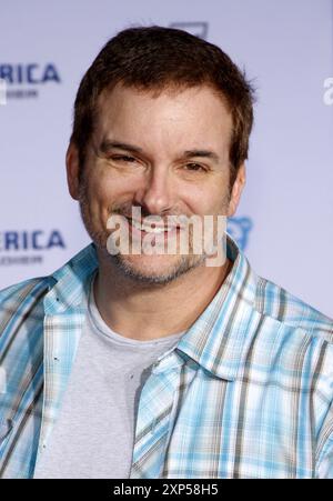 Shane Black à la première de Los Angeles de 'Captain America: The Winter Soldier' tenue au théâtre El Capitan à Los Angeles, USA, le 13 mars 2014. Banque D'Images