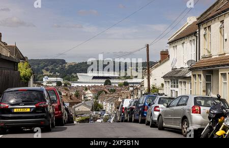 Bristol, Royaume-Uni. 03 août 2024. BRISTOL - 08-08-2024. Stade Aston Gate. Eredivisie voetball. Bristol City FC - Willem II (amical). Score final 0-0. Crédit : Pro Shots/Alamy Live News Banque D'Images