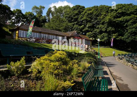 Peasholm Park Scarbrorough Norh Yorkshire Angleterre juillet 2024 Banque D'Images