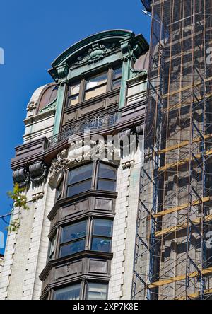 Le 210 Fifth Avenue est un immeuble loft (alias 1132 Broadway) dans le quartier historique nord de Madison Square. Banque D'Images