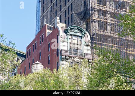 Le 210 Fifth Avenue est un immeuble loft (alias 1132 Broadway) dans le quartier historique nord de Madison Square. Banque D'Images