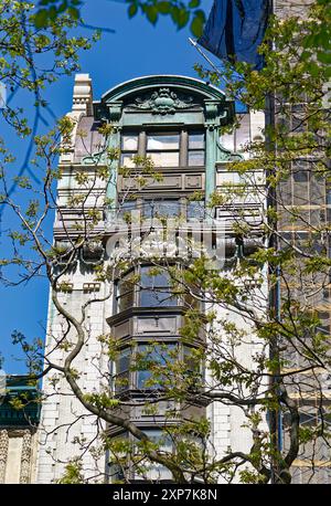 Le 210 Fifth Avenue est un immeuble loft (alias 1132 Broadway) dans le quartier historique nord de Madison Square. Banque D'Images