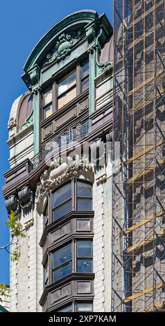 Le 210 Fifth Avenue est un immeuble loft (alias 1132 Broadway) dans le quartier historique nord de Madison Square. Banque D'Images