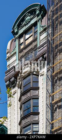 Le 210 Fifth Avenue est un immeuble loft (alias 1132 Broadway) dans le quartier historique nord de Madison Square. Banque D'Images