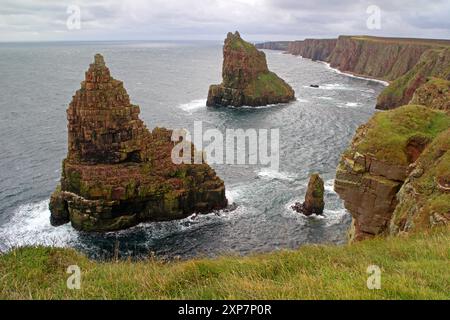 Duncansby Head, Écosse Banque D'Images