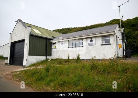 hm garde-côtes de recherche et sauvetage et d'irlande du nord poste de pompiers et de sauvetage rathlin island, comté d'antrim, irlande du nord, royaume-uni Banque D'Images