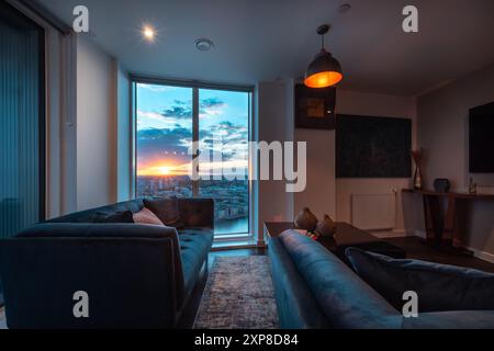 Appartement de grand standing Banque D'Images