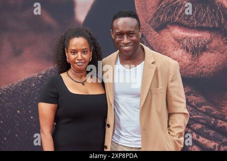 Rosina Kaleab und Jerry Kwarteng - Deutschlandpremiere des films HORIZON im Zoo Palast à Berlin AM 08.04.2024. Deutschlandpremiere HORIZON *** Rosina Kaleab et Jerry Kwarteng première allemande du film HORIZON au Zoo Palast de Berlin le 08 04 2024 première allemande HORIZON Banque D'Images