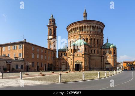 Église Santa Maria della Croce dans la ville italienne de Crema, région Lombardie Banque D'Images