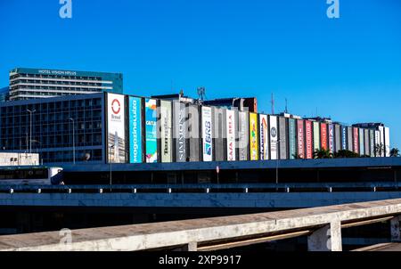 Centre commercial Conjunto Nacional à Brasilia DF Banque D'Images