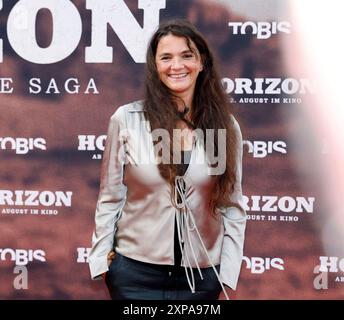 Katja von Garnier BEI der Deutschlandpremiere von HORIZON im Zoo Palast Berlin. *** Katja von Garnier à la première allemande de HORIZON au Zoo Palast Berlin Banque D'Images