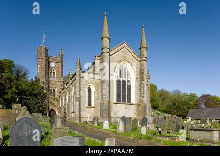 Église St Mary dans le village côtier d’Appledore, Devon, Angleterre. Banque D'Images