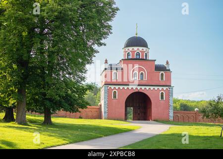 Monastère de Krusedol, un site orthodoxe serbe historique à Fruska Gora Banque D'Images