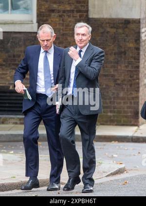 Londres, Angleterre, Royaume-Uni. 5 août 2024. Le chef d’état-major de la Défense TONY Radkin arrive au 10 Downing Street. (Crédit image : © Tayfun Salci/ZUMA Press Wire) USAGE ÉDITORIAL SEULEMENT! Non destiné à UN USAGE commercial ! Crédit : ZUMA Press, Inc/Alamy Live News Banque D'Images