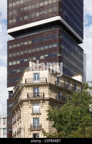 Paris, Universität Centre Pierre Mendes France // Paris, Centre universitaire Pierre Mendes France *** Paris, Centre universitaire Pierre Mendes France pari Banque D'Images