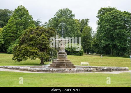 Pencarrow maison historique et jardins Bodmin Cornwall Angleterre Royaume-Uni Banque D'Images