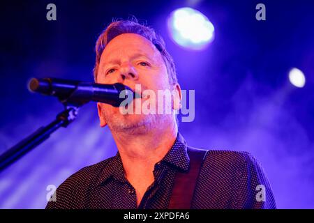 STOCKHOLM, Suède. , . L'acteur canadien Kiefer Sutherland se produit avec son groupe au Grona Lund à Stockholm, en Suède, le 05 août 2024. Photo : Mickan Mörk/TT/Code 11576 crédit : TT News Agency/Alamy Live News Banque D'Images